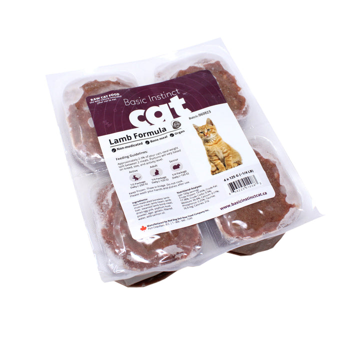 lamb formula raw food for cats