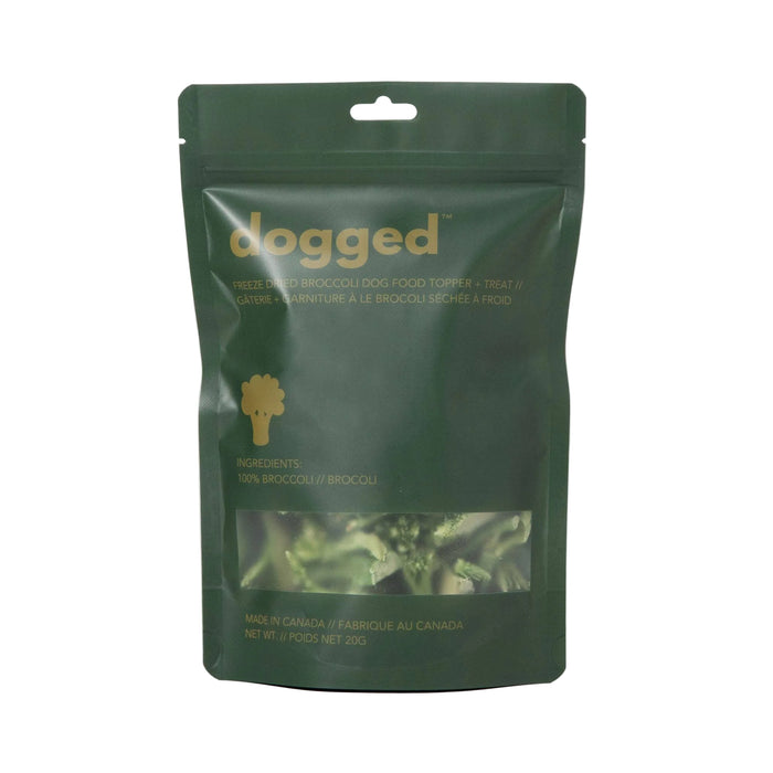 Freeze dried broccoli topper