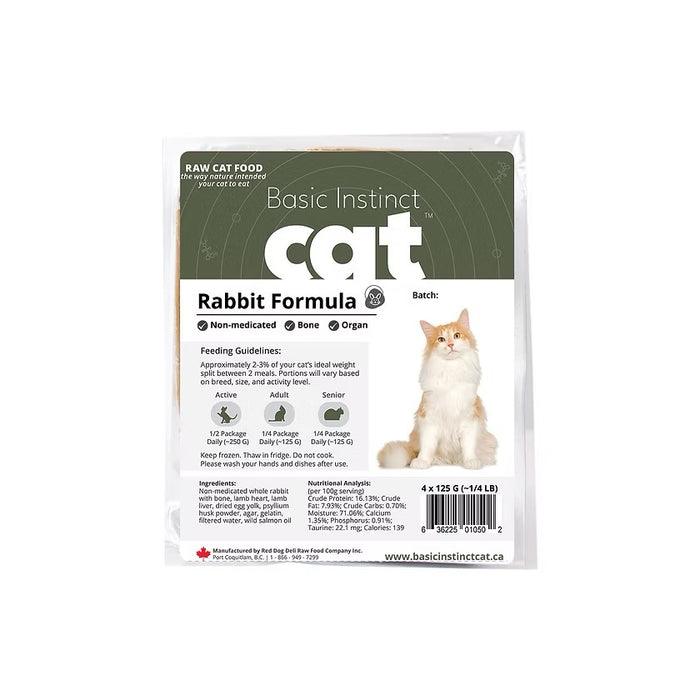 rabbit formula for cats 500g