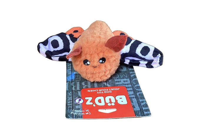 plush orange moth