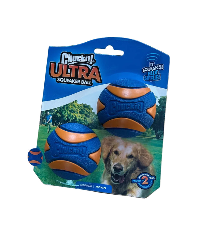ultra squeaker ball M 2pk