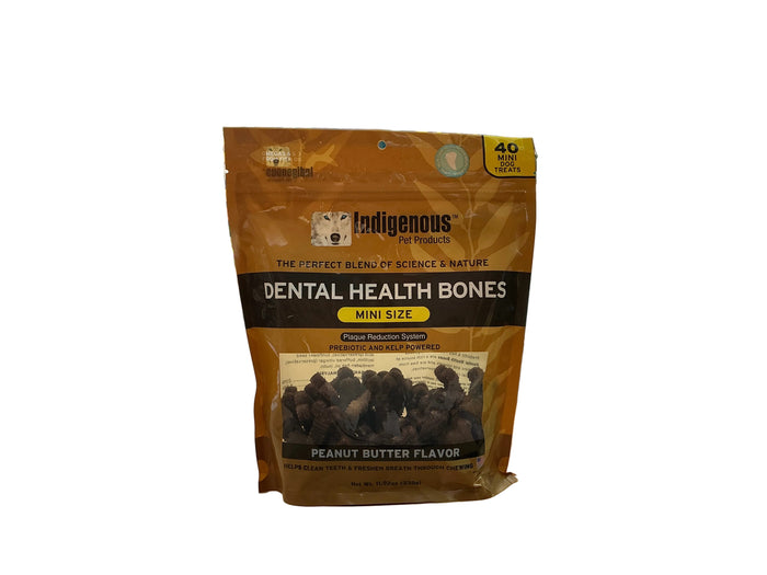 Mini Dental Health Bones – Peanut Butter