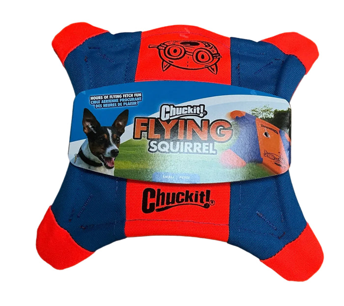 Flying Squirrel Dog Fetch Toy – Small