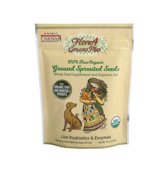 Flora4 Greens Plus Sprouted Seed Topper