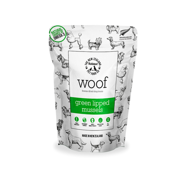 woof green mussel