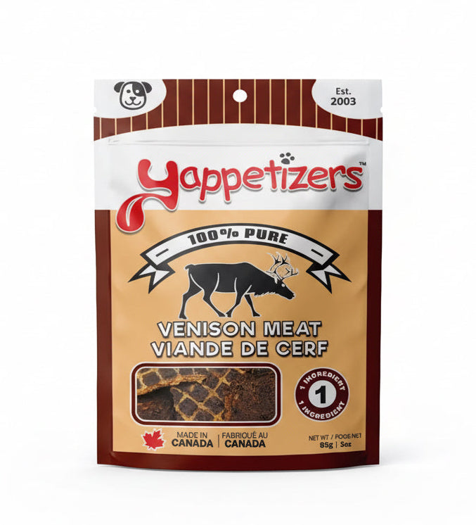 venison meat dehydrated 85g