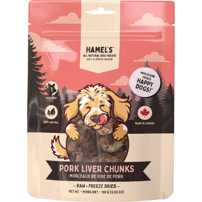 Freeze-Dried Pork Liver Chunks 100 g