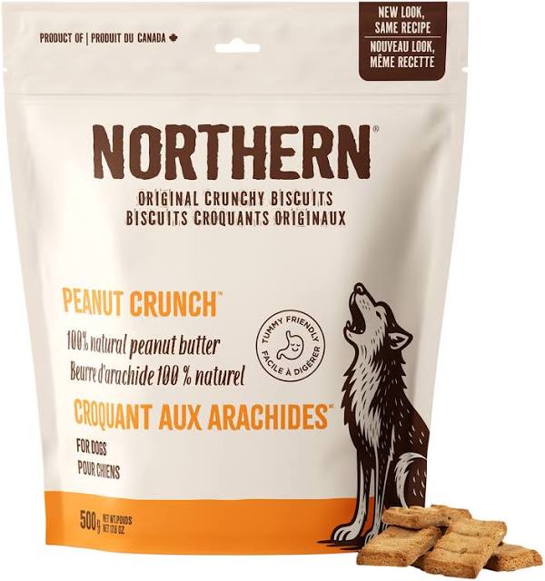 peanut crunch dog treat 1.36kg