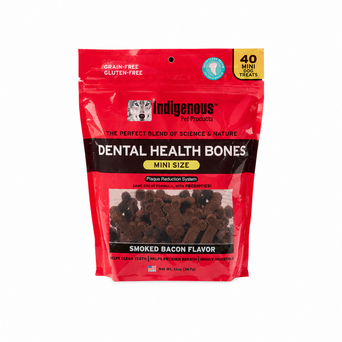 Mini Dental Health Bones – Smoked Bacon