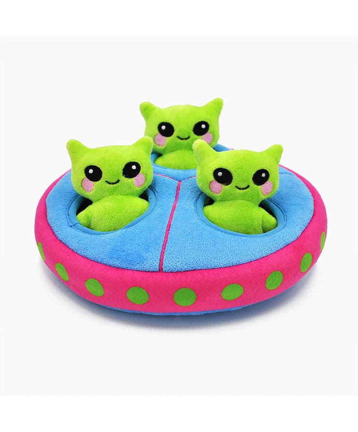 Puzzle Hunter Space Paws Aliens Dog Toy