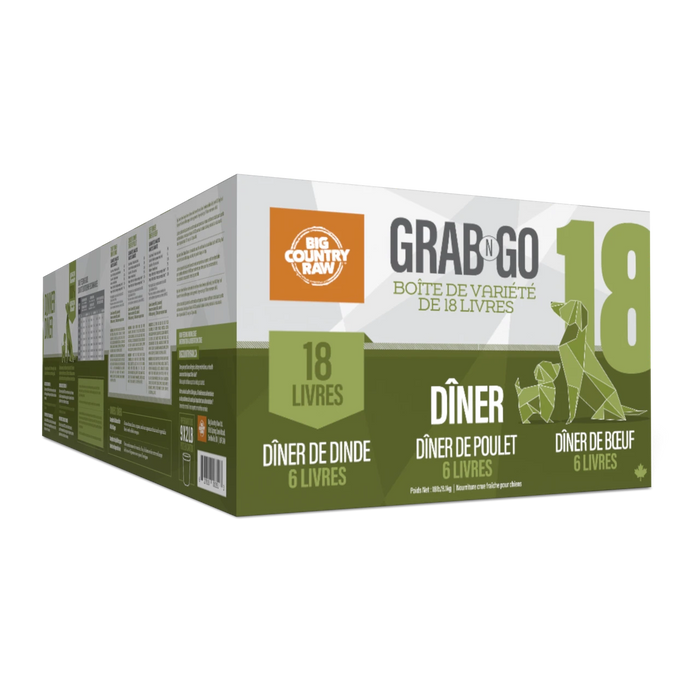 18lb grab n go dinner box
