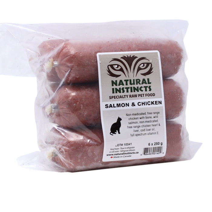 salmon & chicken for cats