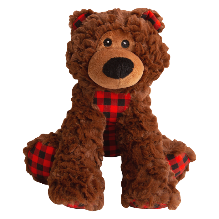 Snugarooz Benny the Bear Plush Dog Toy