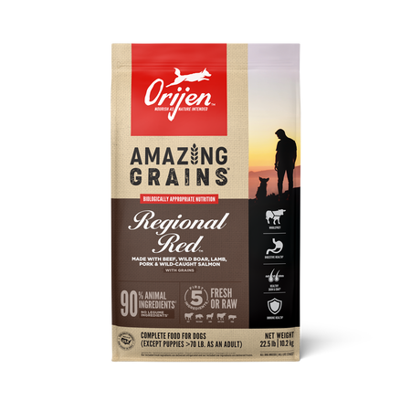 ORIJEN Amazing Grains Regional Red dog food