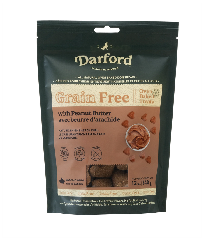 peanut butter dog treat