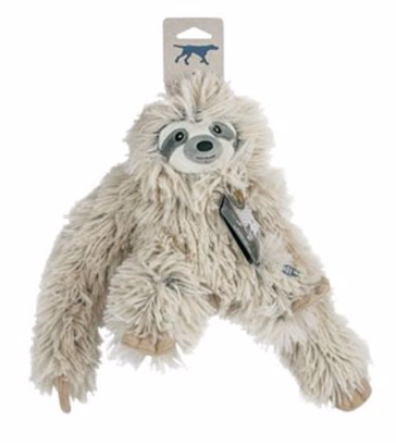 Tall Tails 16” sloth squeaker toy