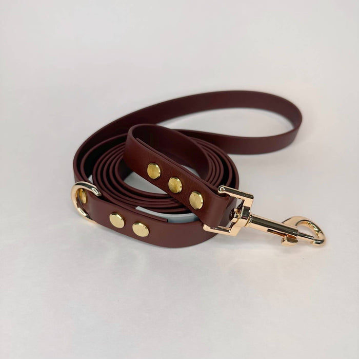 WATERPROOF DOG LEASH - ESPRESSO