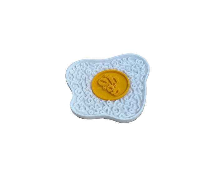 sunny side up egg lick mat