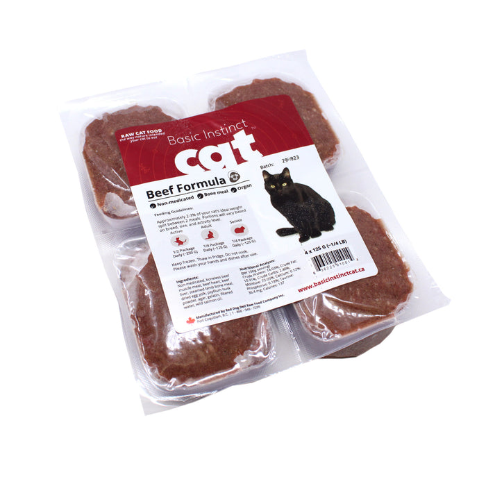 beef cat formula raw cat food