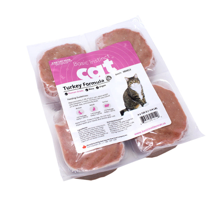 turkey formula raw food for cats