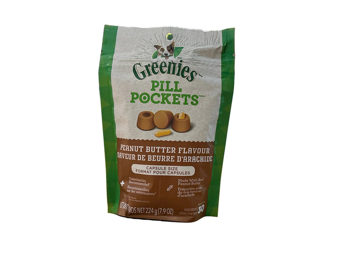 Pill Pockets Peanut Butter Dog Treats