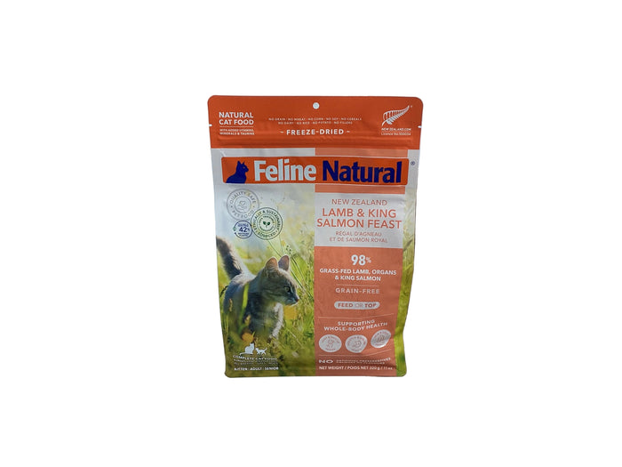 frz dried lamb & salmon 11oz