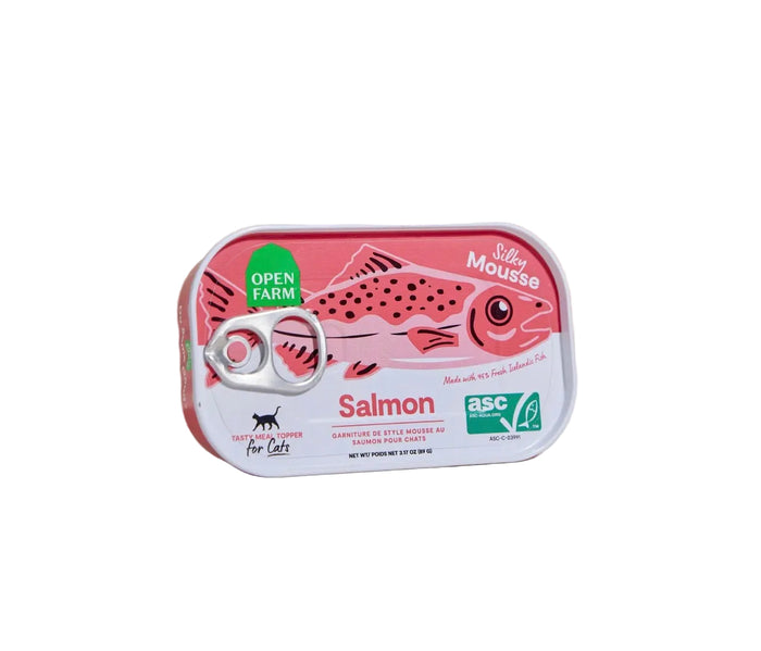 salmon topper for cats 89g