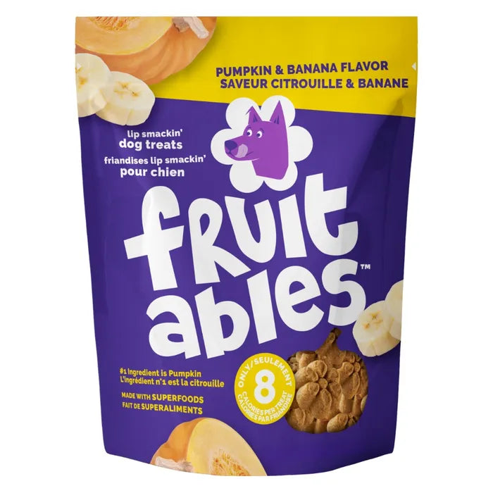pumpkin & banana dog treat