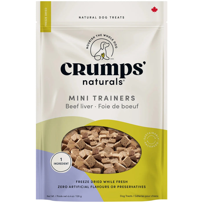 mini trainers beef liver 126g