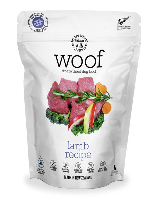 woof freeze dried lamb recipe