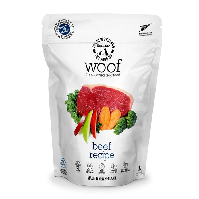 woof freeze dried beef