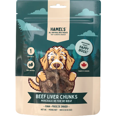 Freeze-Dried Beef Liver Chunks 100 g