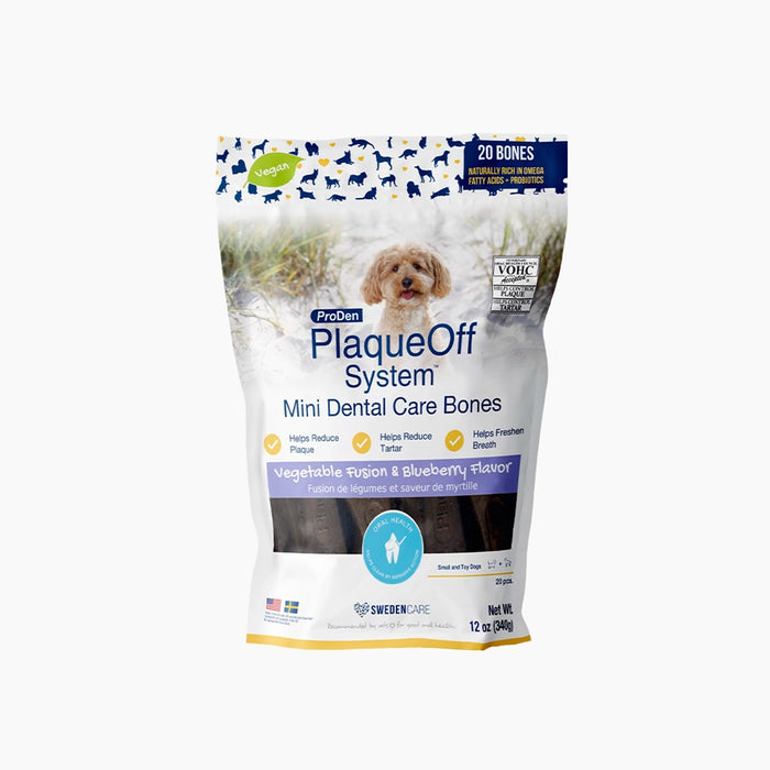 veg & blueberry dental bones