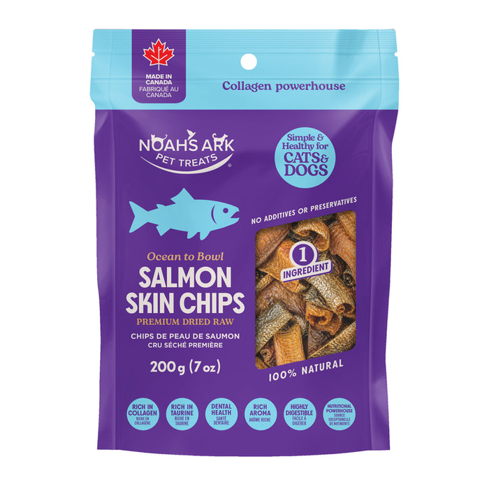 salmon skin chips