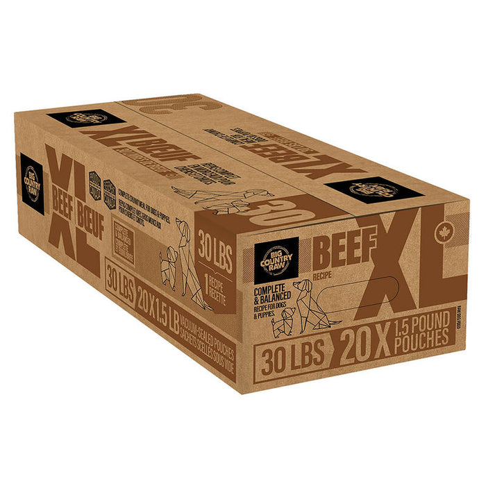 XL beef dinner 30lb