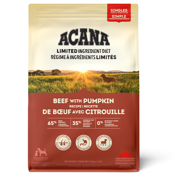 Acana Limited Ingredient Beef with Pumpkin
