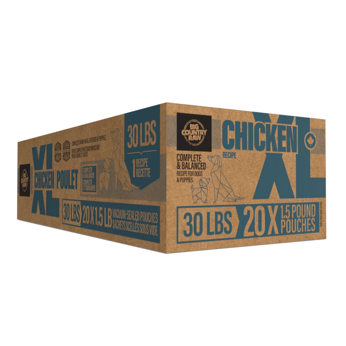 XL chicken dinner 30lb