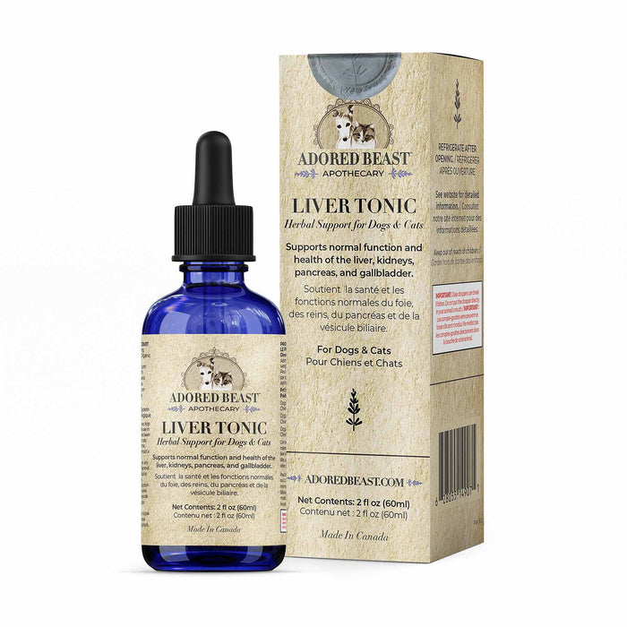 liver tonic herbal support for dogs and cats
