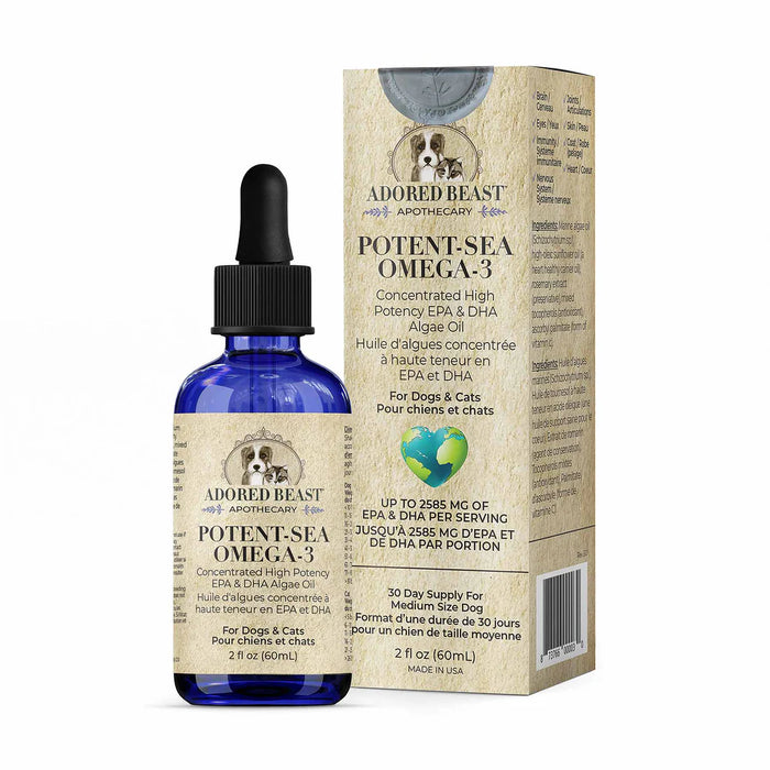 potent-sea omega 3 EPA and DHA oil for dogs