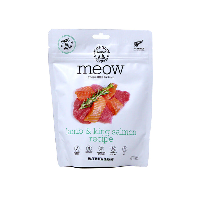 purr lamb & king salmon