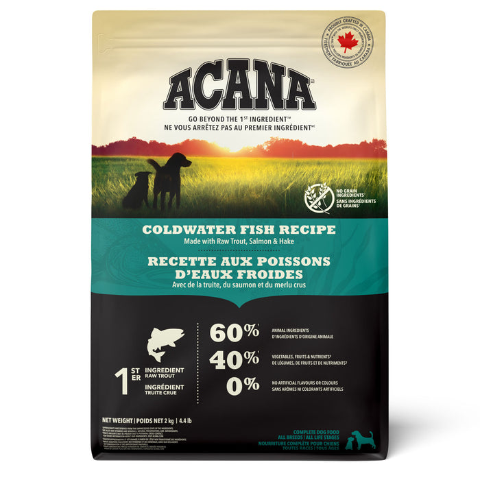 Acana Coldwater Fish Recipe 2kg — one of the available recipes